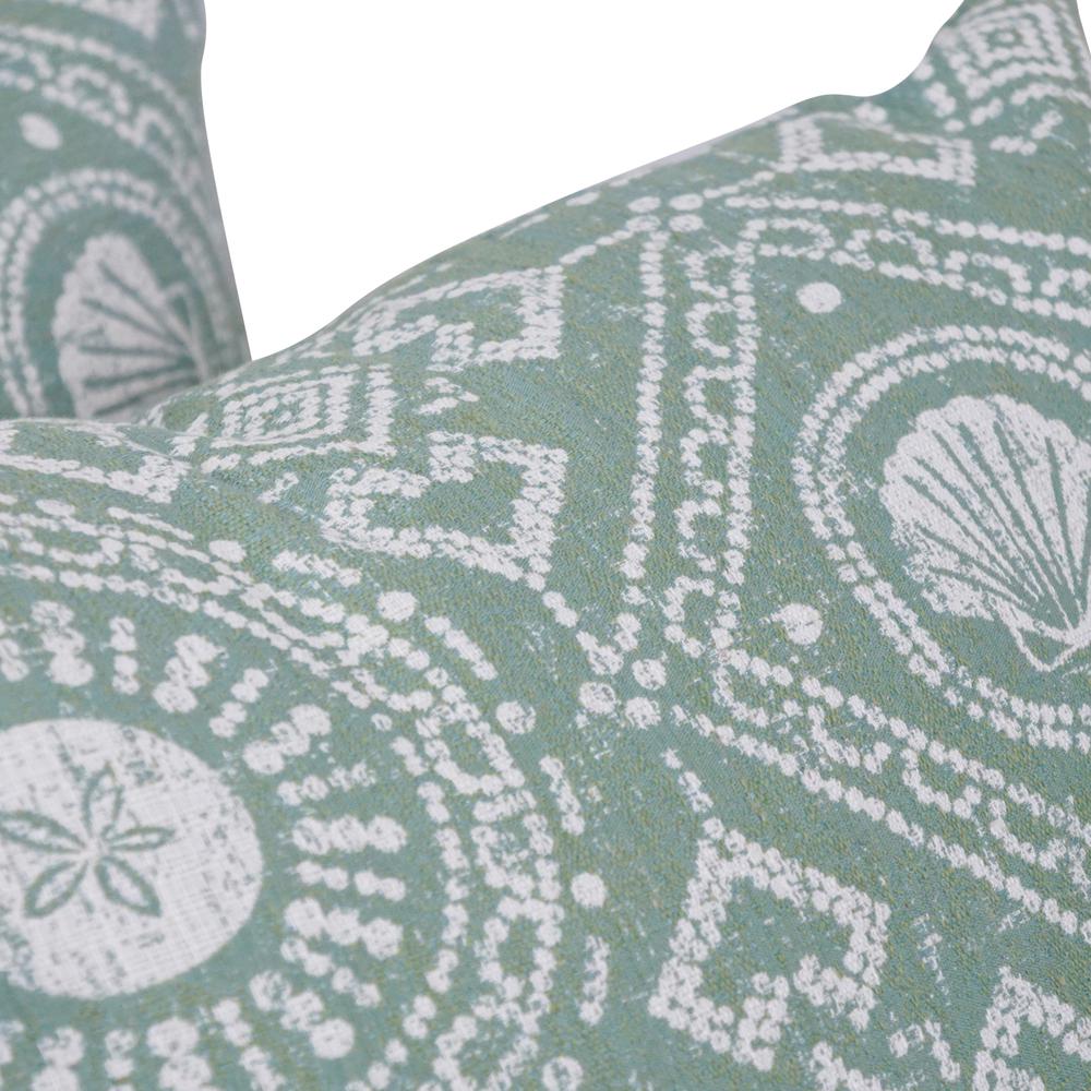 17-inch Jacquard Throw Pillow with Insert 9910-S1-ID-144. Picture 2