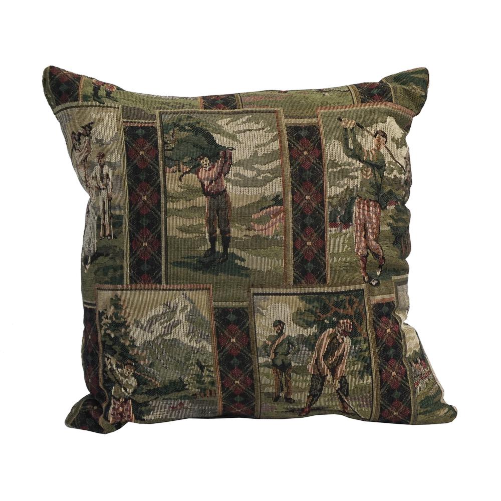 17-inch Jacquard Throw Pillows with Inserts (Set of 2)  9910-S2-ID-056. Picture 2