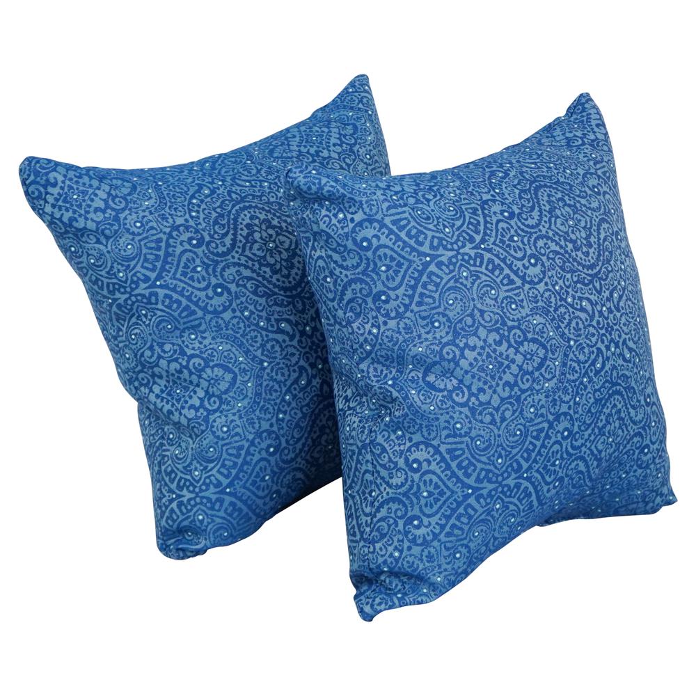 17-inch Jacquard Throw Pillows with Inserts (Set of 2)  9910-S2-ID-111. Picture 1