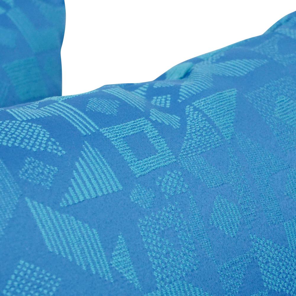 17-inch Jacquard Throw Pillows with Inserts (Set of 2)  9910-S2-ID-117. Picture 3