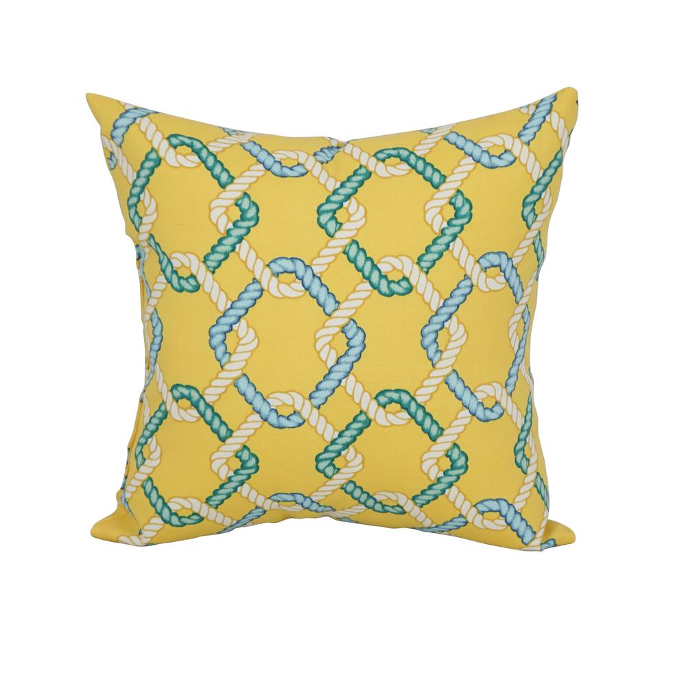 17-inch Square Polyester Outdoor Throw Pillows (Set of 2) 9910-S2-OD-105. Picture 2