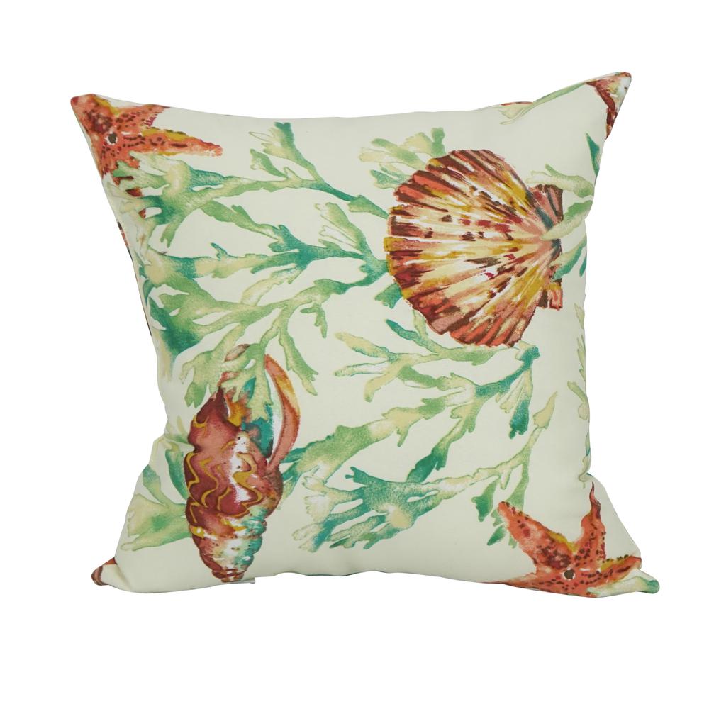 17-inch Square Polyester Outdoor Throw Pillows (Set of 2) 9910-S2-OD-107. Picture 2