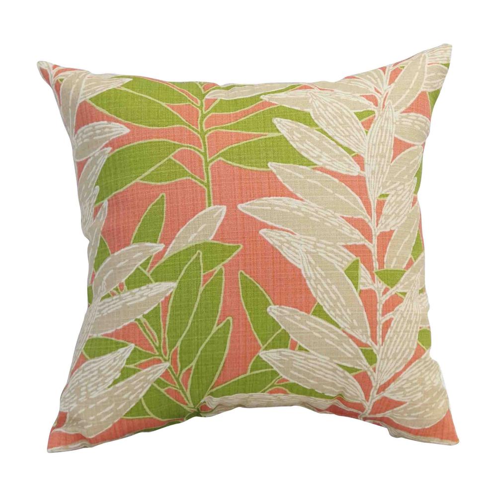 17-inch Square Polyester Outdoor Throw Pillows (Set of 2) 9910-S2-OD-142. Picture 2