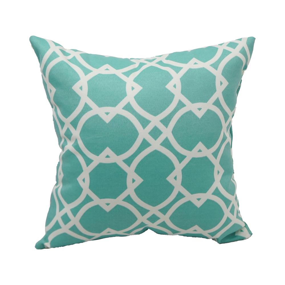 17-inch Square Polyester Outdoor Throw Pillows (Set of 2) 9910-S2-OD-144. Picture 2