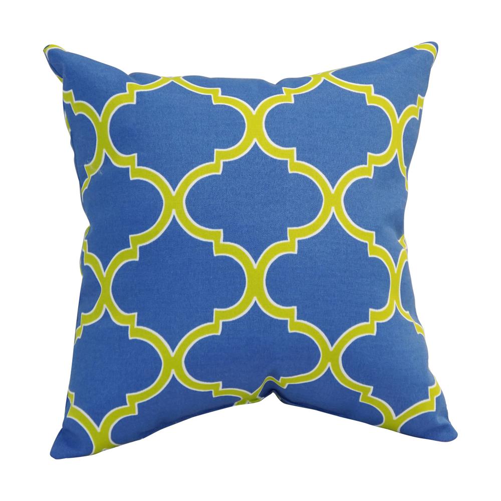 17-inch Square Polyester Outdoor Throw Pillows (Set of 2) 9910-S2-OD-150. Picture 2