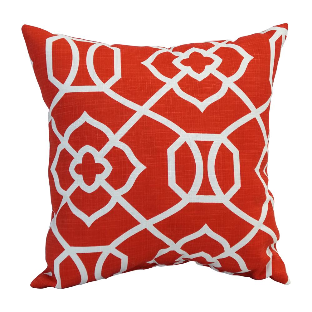 17-inch Square Polyester Outdoor Throw Pillows (Set of 2) 9910-S2-OD-155. Picture 2