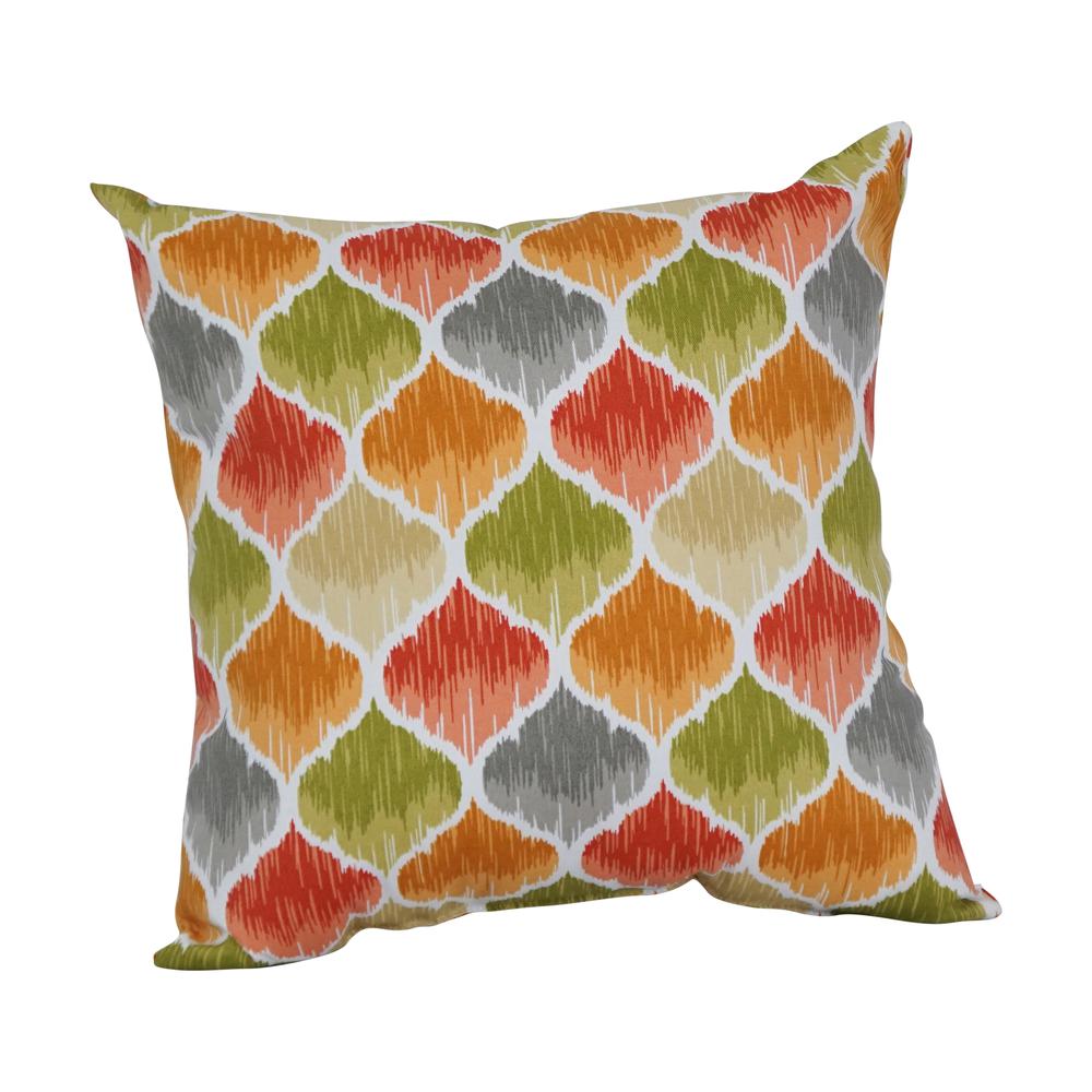 17-inch Square Polyester Outdoor Throw Pillows (Set of 2) 9910-S2-OD-220. Picture 2