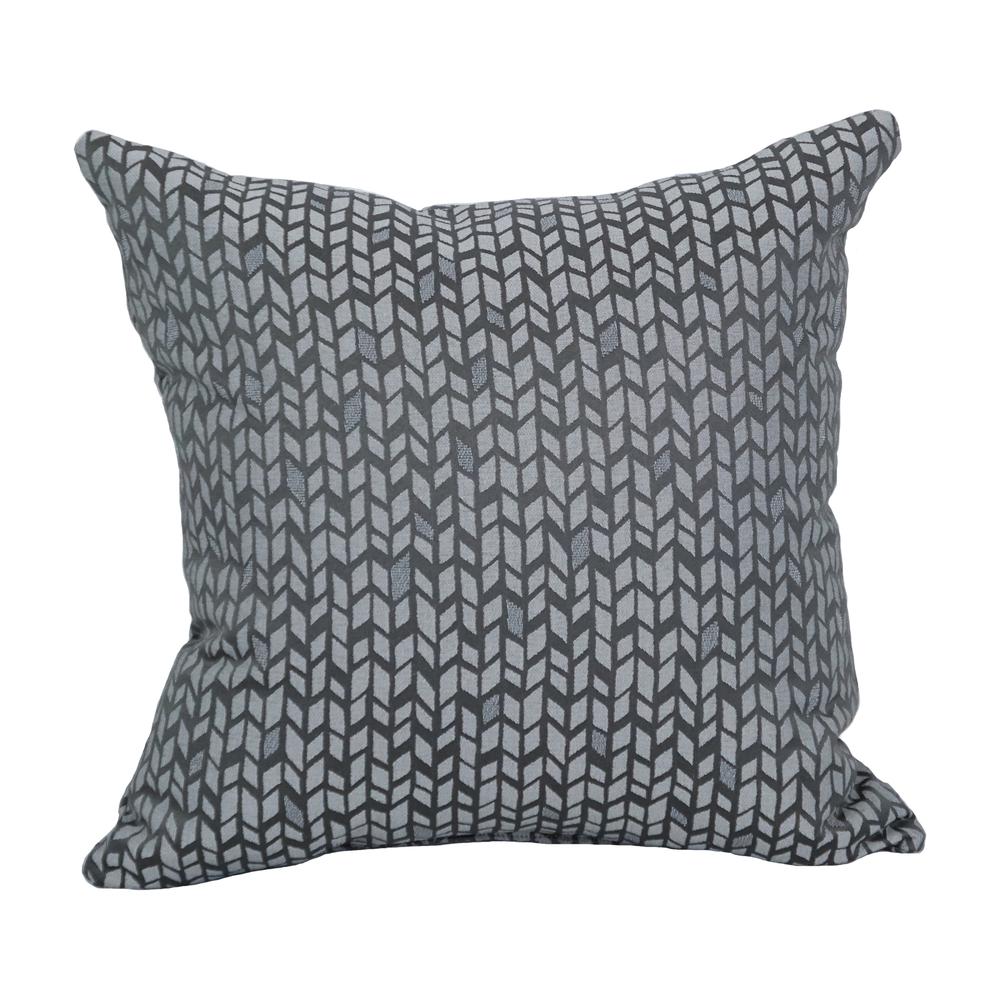 17-inch Jacquard Throw Pillows with Inserts (Set of 4)  9910-S4-ID-082. Picture 2