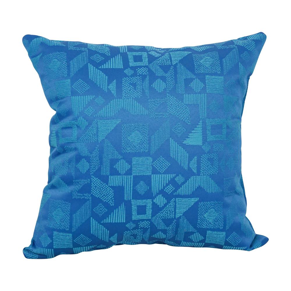 17-inch Jacquard Throw Pillows with Inserts (Set of 4)  9910-S4-ID-117. Picture 2