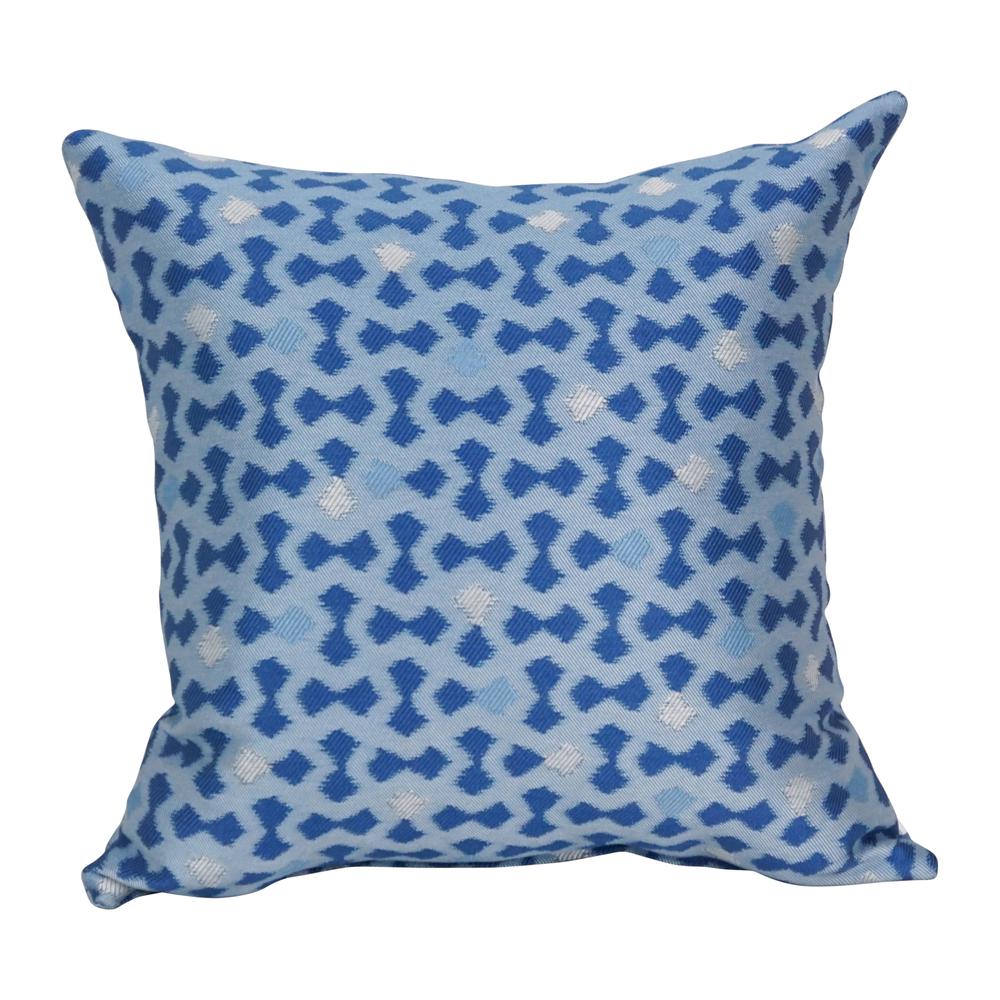 17-inch Jacquard Throw Pillows with Inserts (Set of 4)  9910-S4-ID-125. Picture 2