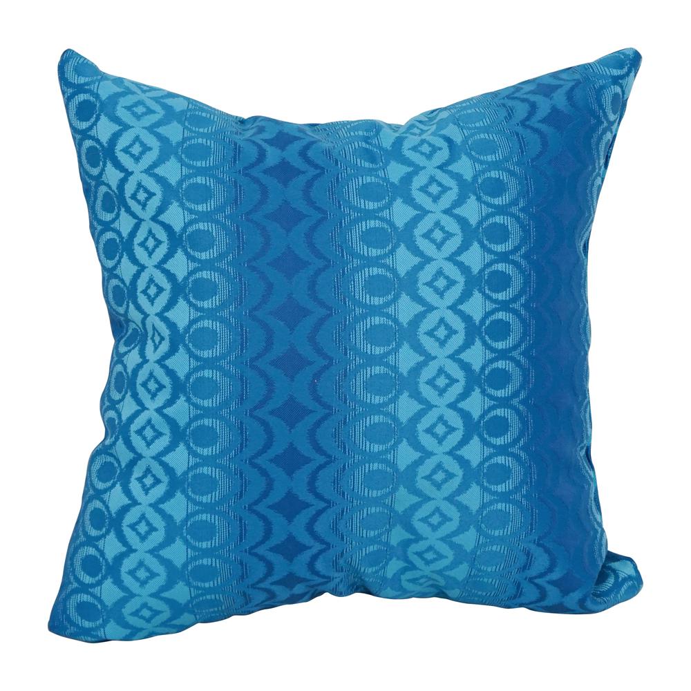 17-inch Jacquard Throw Pillows with Inserts (Set of 4)  9910-S4-ID-127. Picture 2