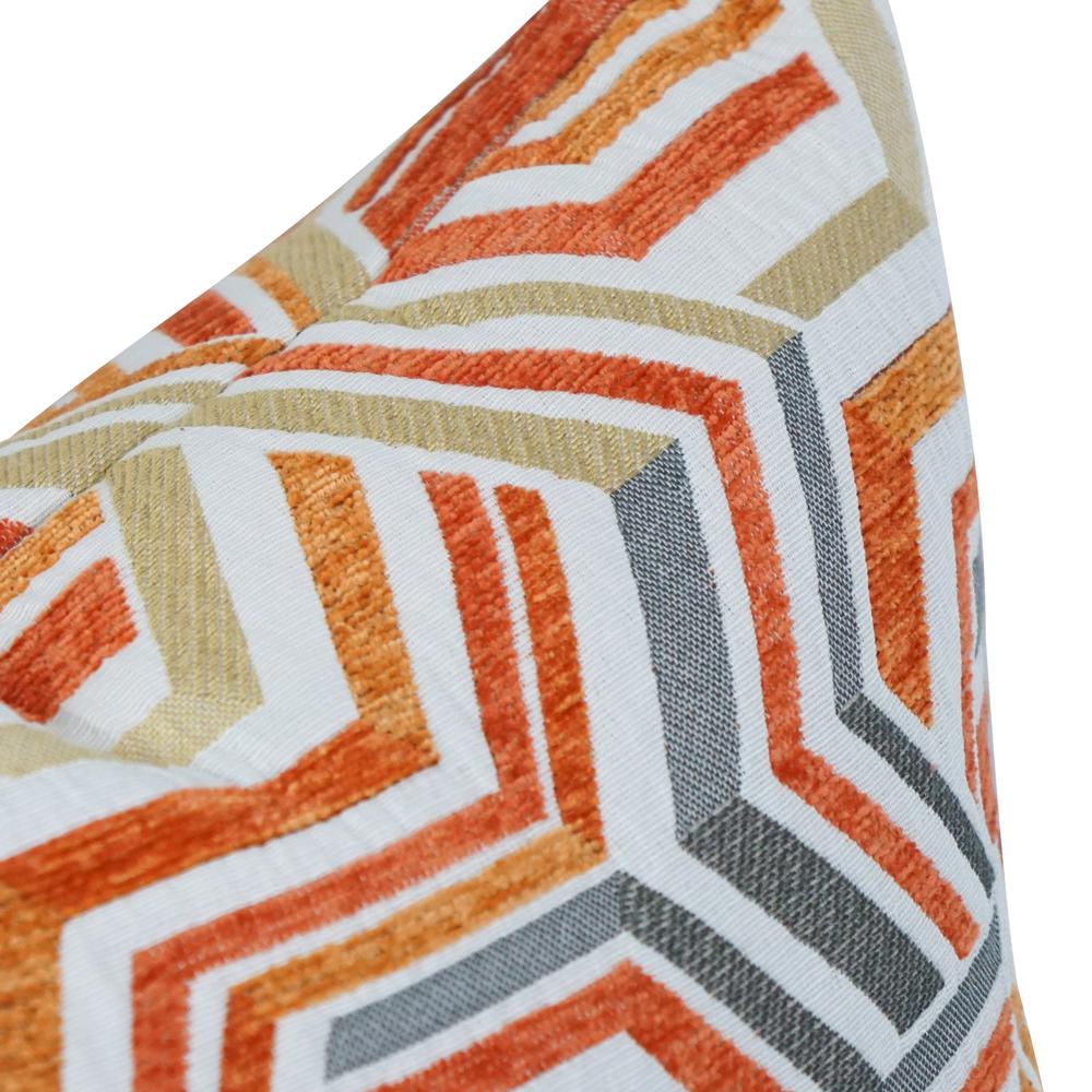 17-inch Jacquard Throw Pillows with Inserts (Set of 4)  9910-S4-ID-149. Picture 3