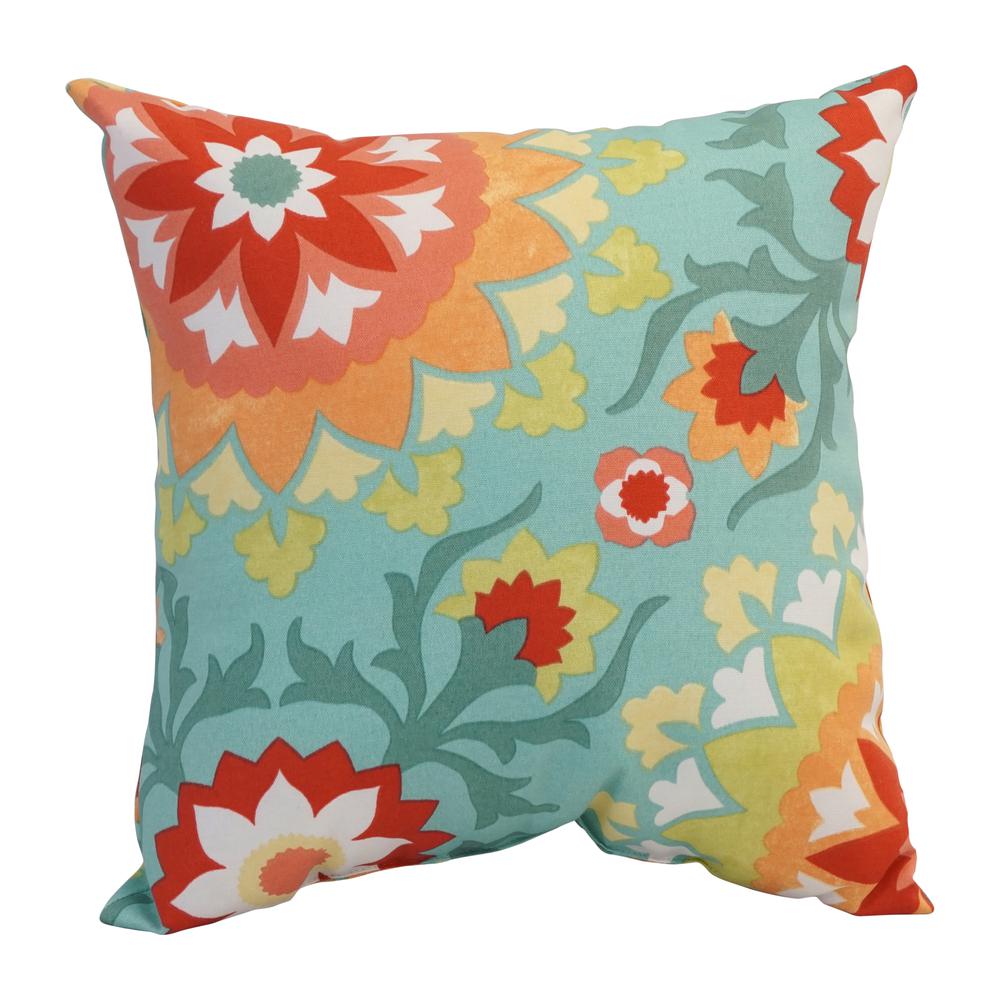 17-inch Square Polyester Outdoor Throw Pillows (Set of 4) 9910-S4-OD-137. Picture 2
