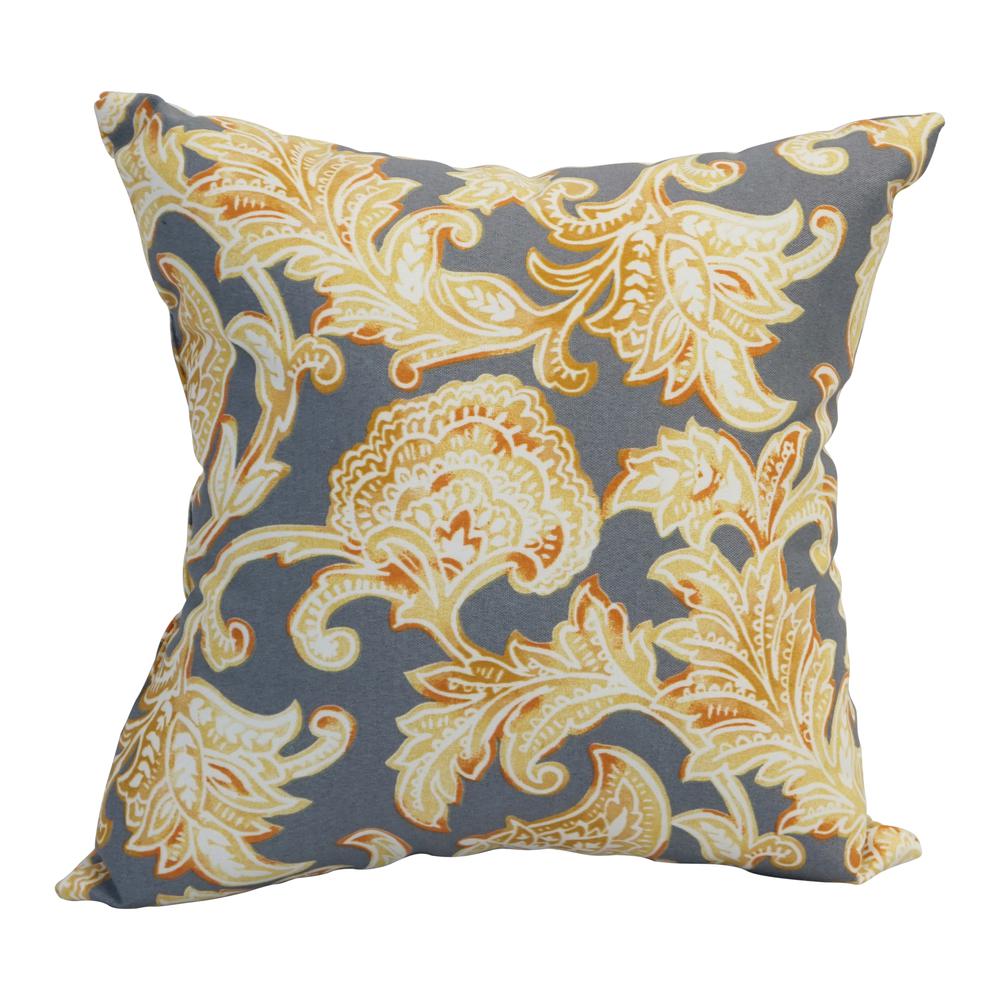 17-inch Square Polyester Outdoor Throw Pillows (Set of 4) 9910-S4-OD-157. Picture 2