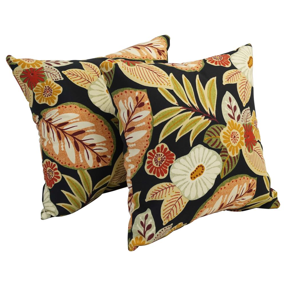 17-inch Square Polyester Outdoor Throw Pillows (Set of 4) 9910-S4-OD-168. Picture 1