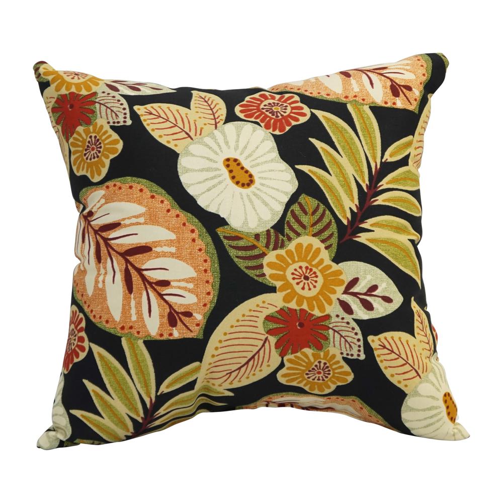 17-inch Square Polyester Outdoor Throw Pillows (Set of 4) 9910-S4-OD-168. Picture 2