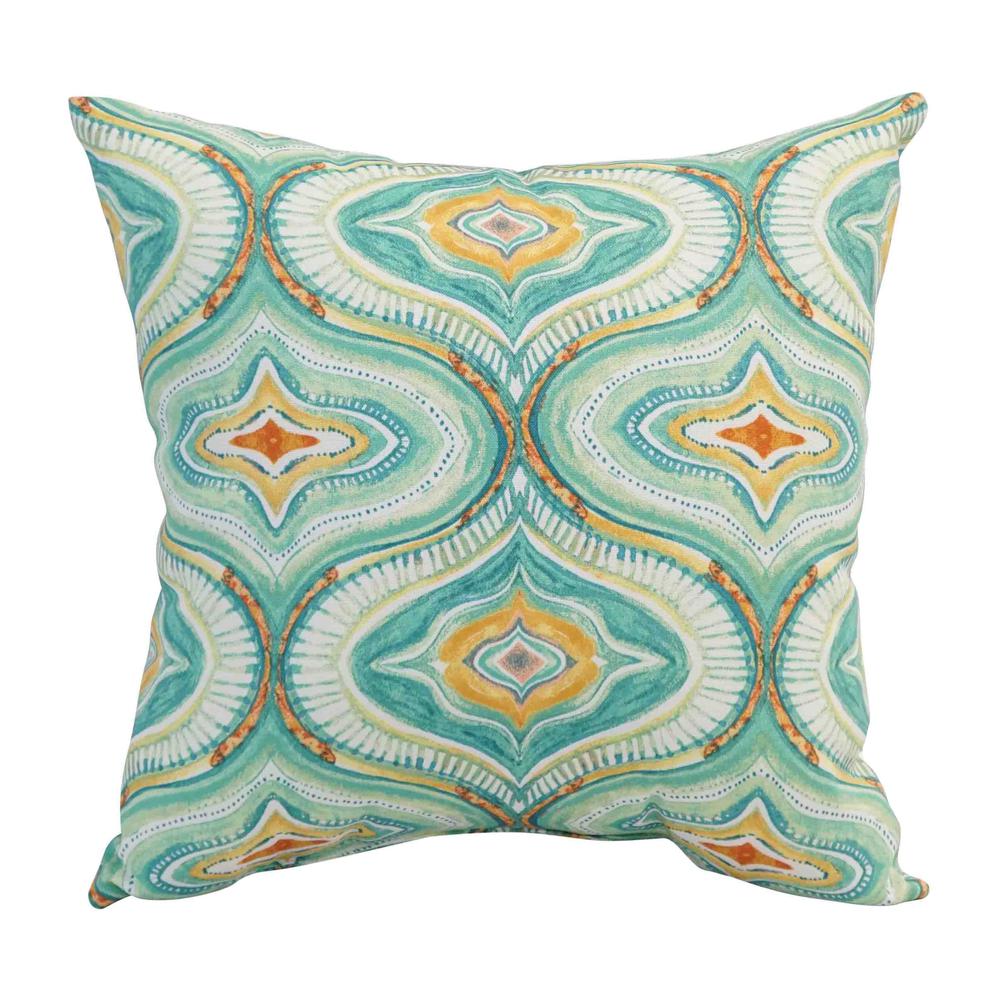 17-inch Square Polyester Outdoor Throw Pillows (Set of 4) 9910-S4-OD-194. Picture 2