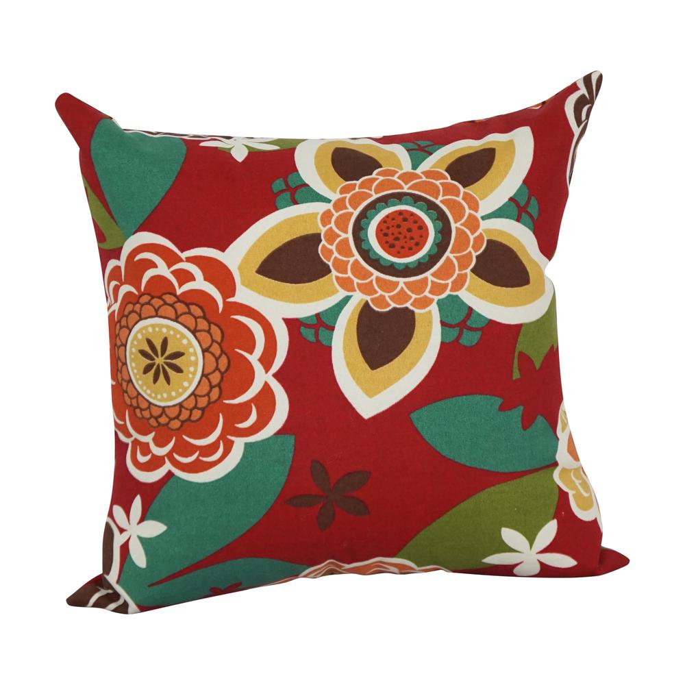 17-inch Square Polyester Outdoor Throw Pillows (Set of 4) 9910-S4-OD-202. Picture 2