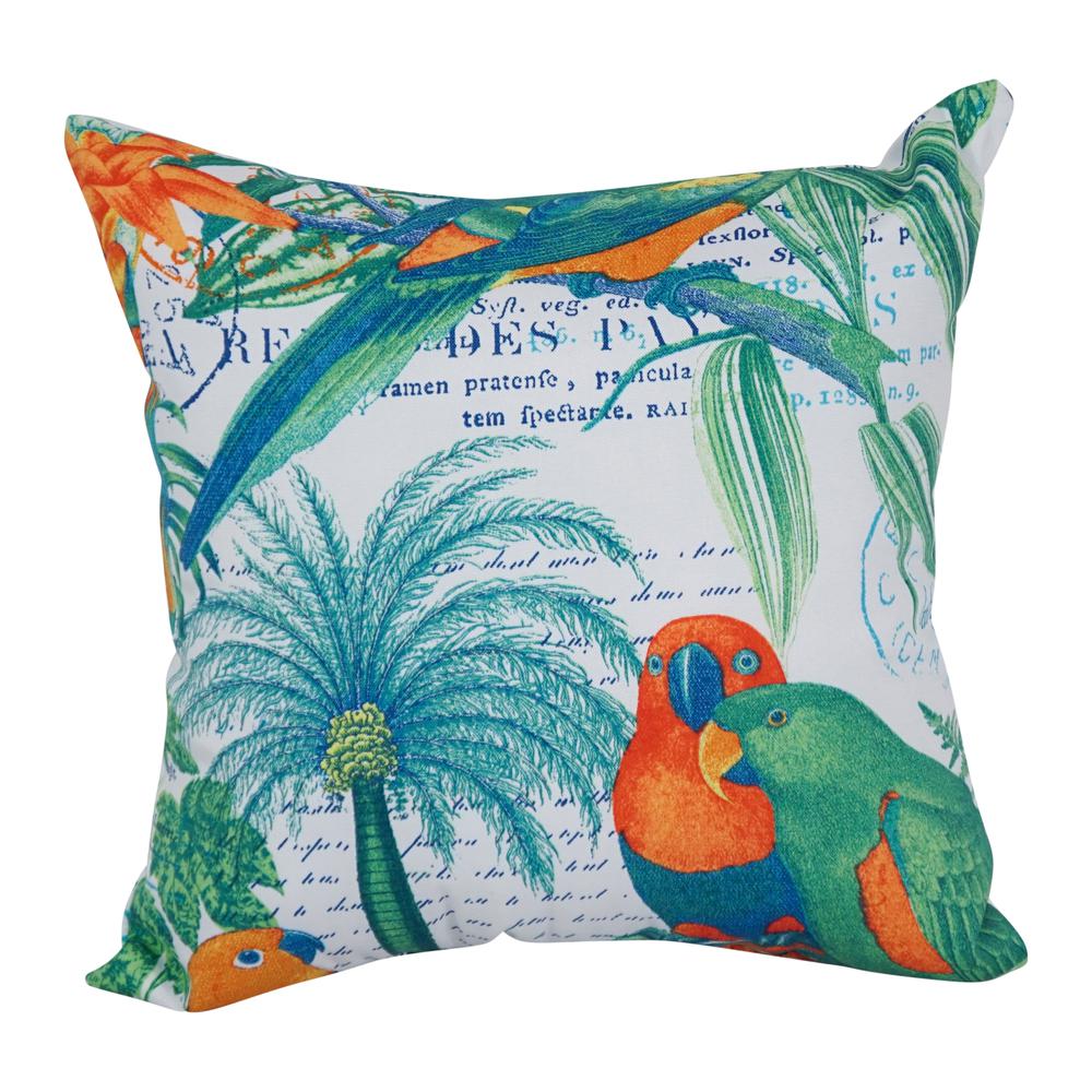 17-inch Square Polyester Outdoor Throw Pillows (Set of 4) 9910-S4-OD-221. Picture 2