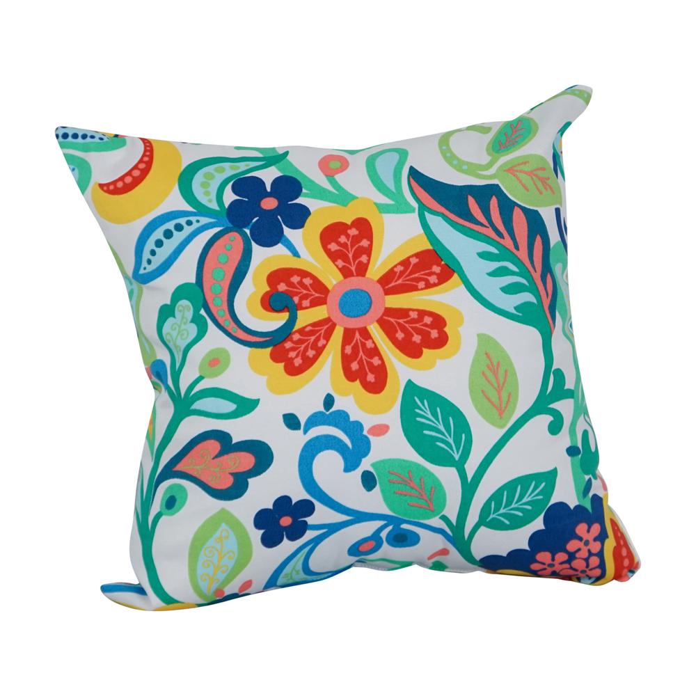 17-inch Square Polyester Outdoor Throw Pillows (Set of 4) 9910-S4-OD-240. Picture 2