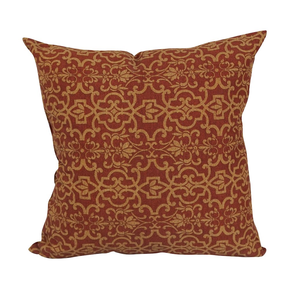 17-inch Square Solid Polyester Outdoor Throw Pillows (Set of 4). Picture 2
