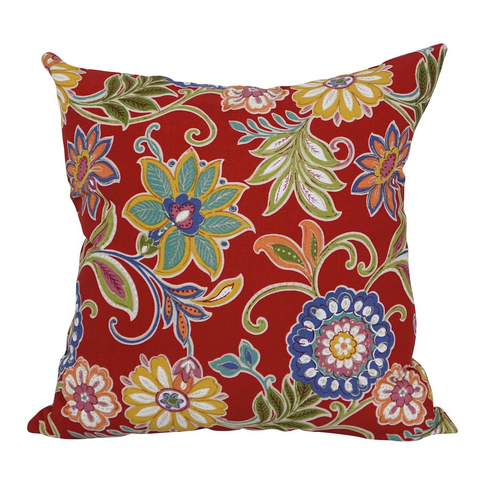17-inch Square Solid Polyester Outdoor Throw Pillows (Set of 4). Picture 2