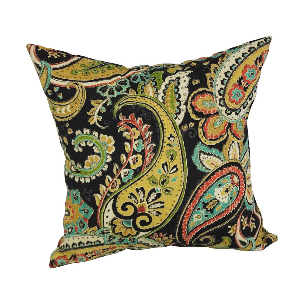 17-inch Square Solid Polyester Outdoor Throw Pillows (Set of 4). Picture 2