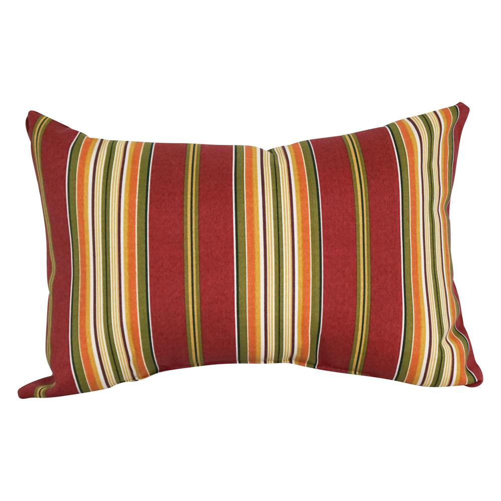 12 x 20-inch Rectangular Spun Poly Throw Pillows (Set of 2)  9911-S2-REO-17. Picture 2