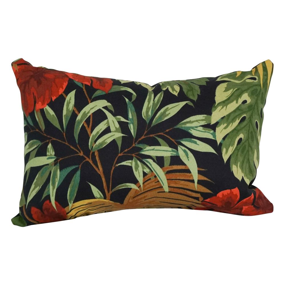 12 x 20-inch Rectangular Spun Poly Throw Pillows (Set of 2)  9911-S2-REO-30. Picture 2