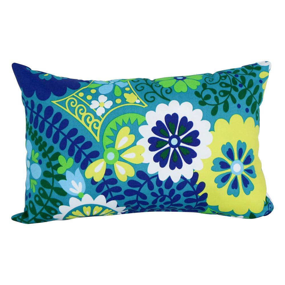12 x 20-inch Rectangular Spun Poly Throw Pillows (Set of 2)  9911-S2-REO-34. Picture 2