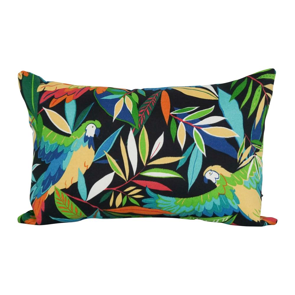 12 x 20-inch Rectangular Spun Poly Throw Pillows (Set of 2)  9911-S2-REO-48. Picture 2