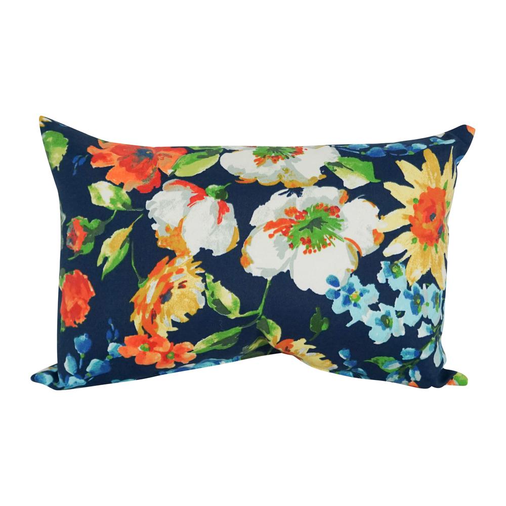 12 x 20-inch Rectangular Spun Poly Throw Pillows (Set of 2)  9911-S2-REO-59. Picture 2