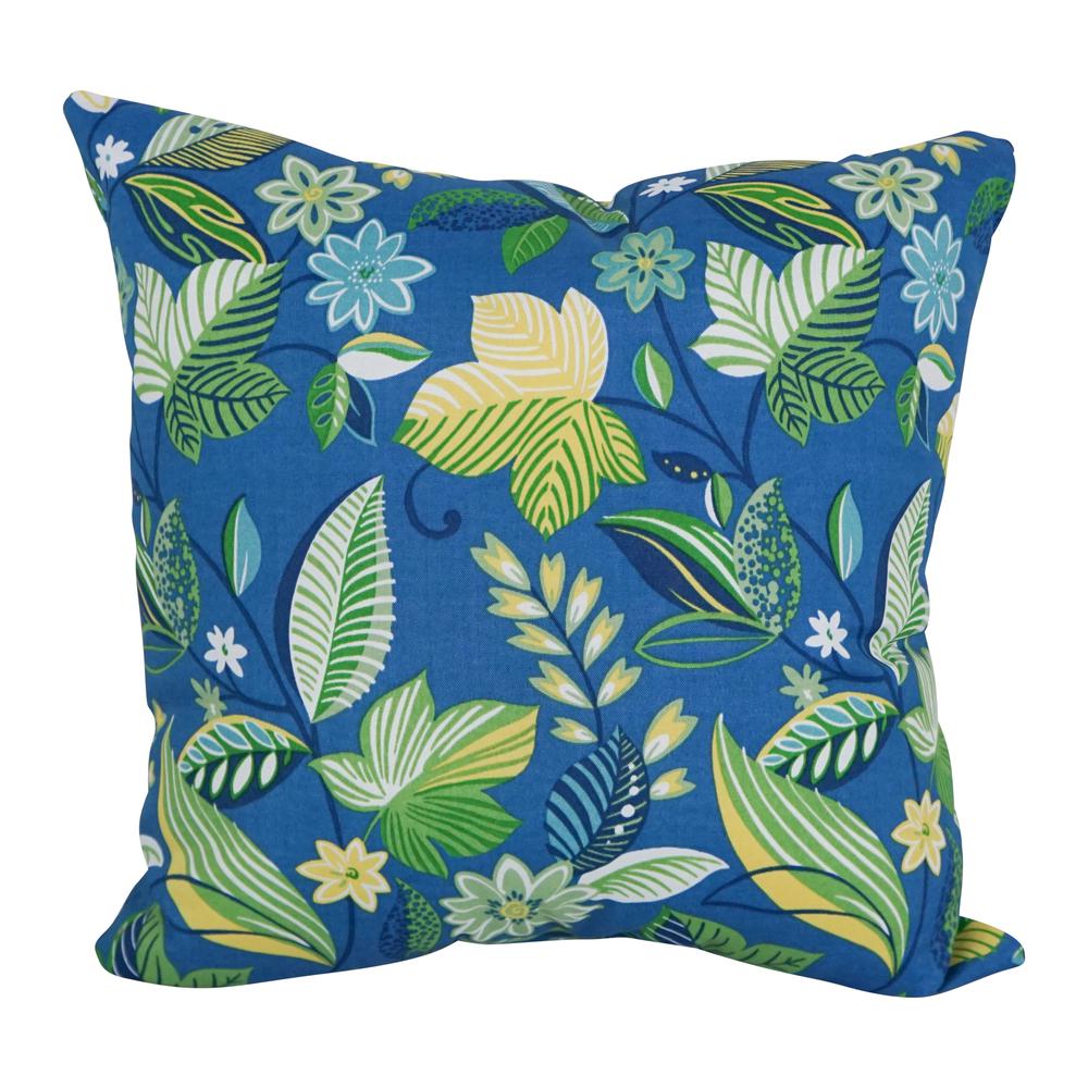 Outdoor Patterned Spun Polyester 25-inch Jumbo Throw Pillows (Set of 2) 9913-S2-REO-28. Picture 2