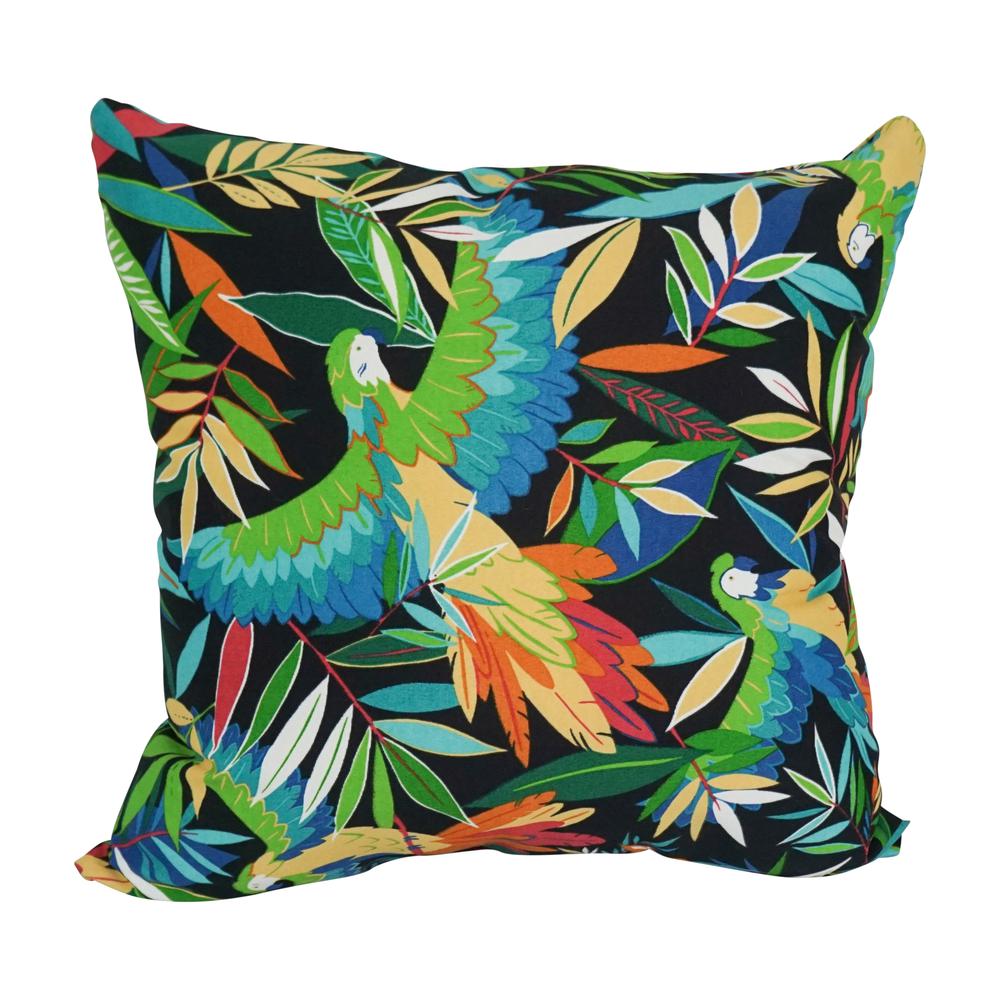 Outdoor Patterned Spun Polyester 25-inch Jumbo Throw Pillows (Set of 2) 9913-S2-REO-48. Picture 2