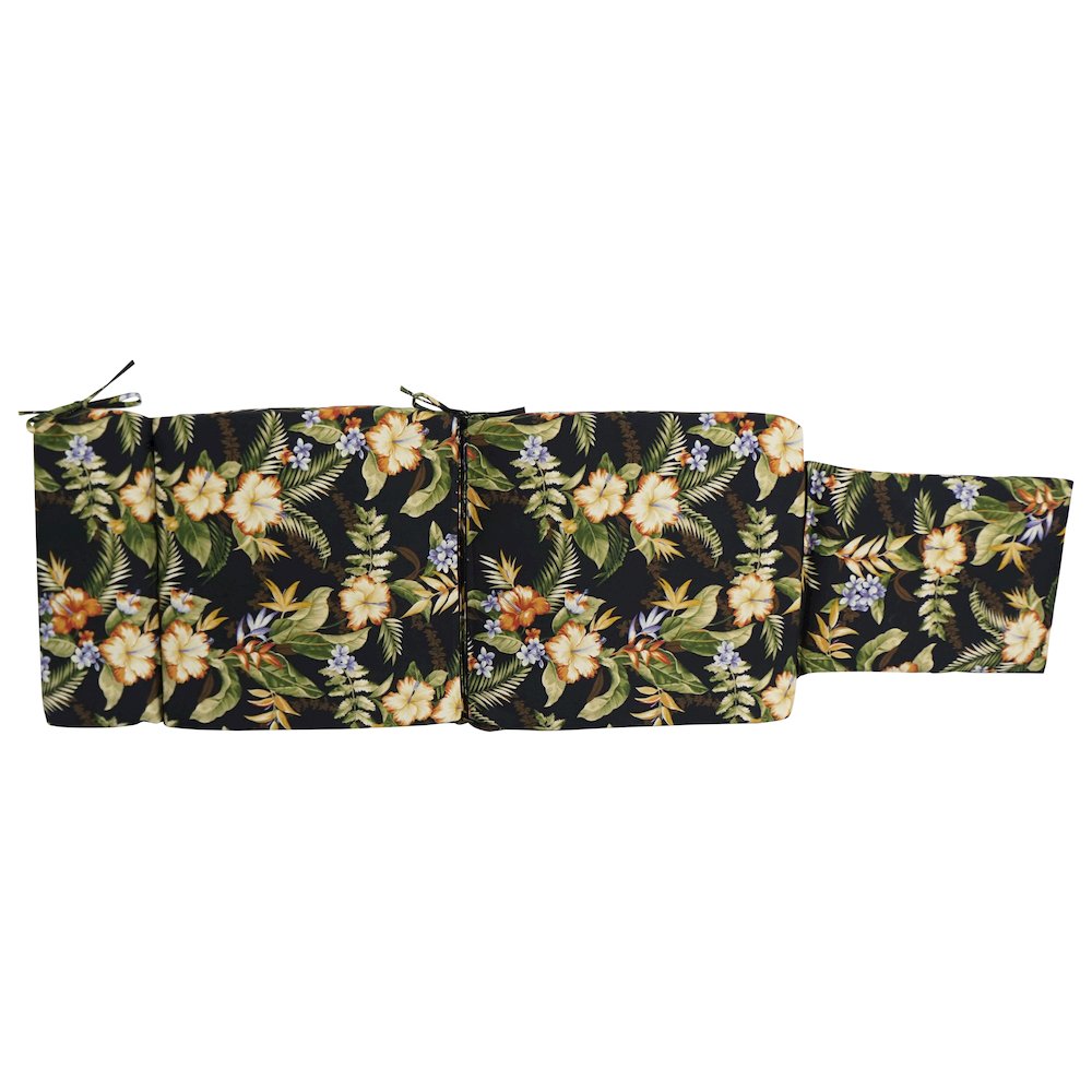 Steamer Deck Outdoor Lounger Cushion. Picture 2