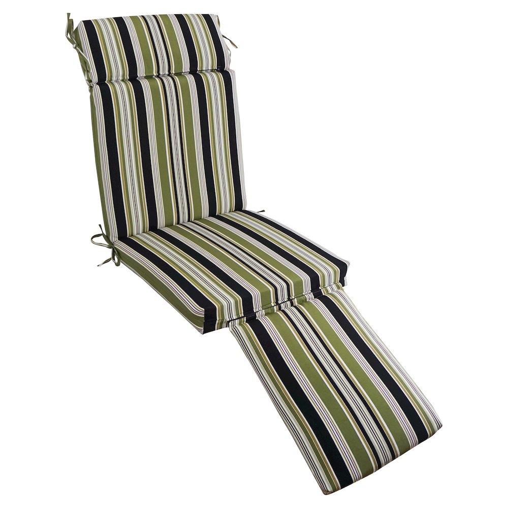 Steamer Deck Outdoor Lounger Cushion. Picture 1