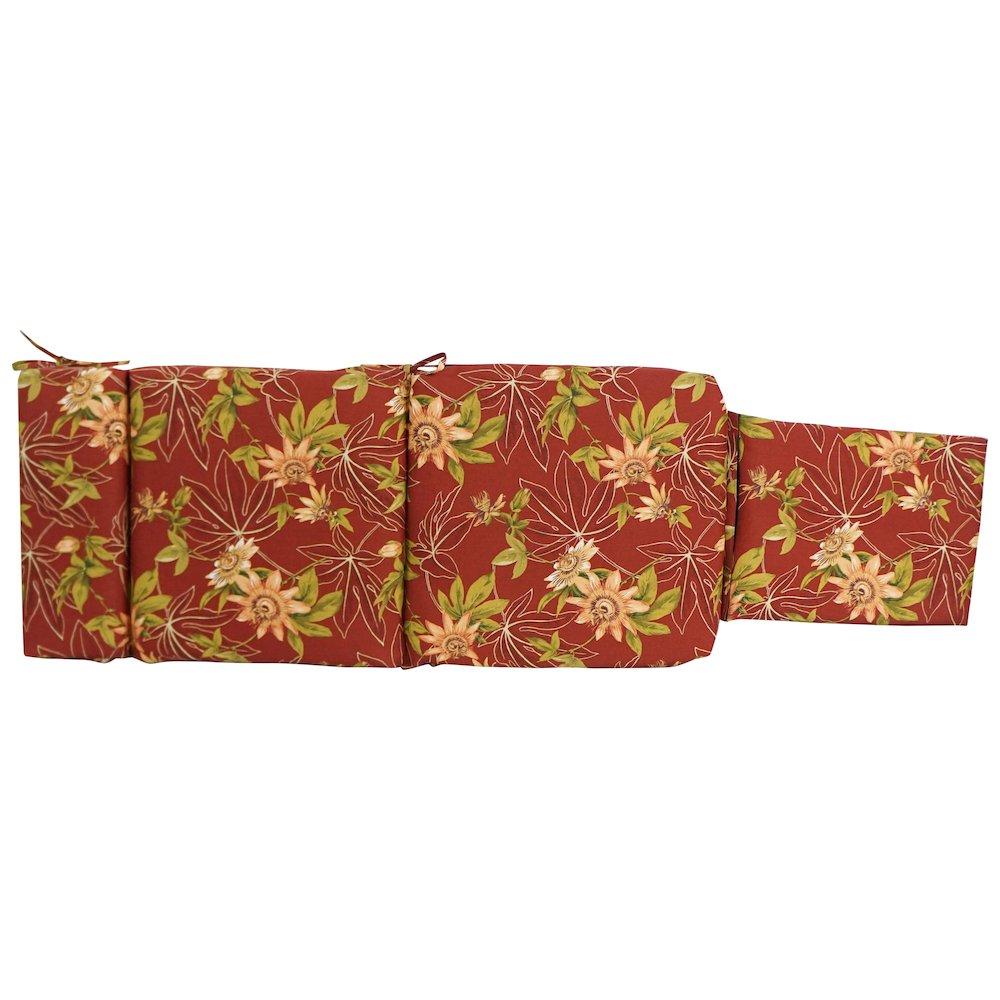 Steamer Deck Outdoor Lounger Cushion. Picture 2