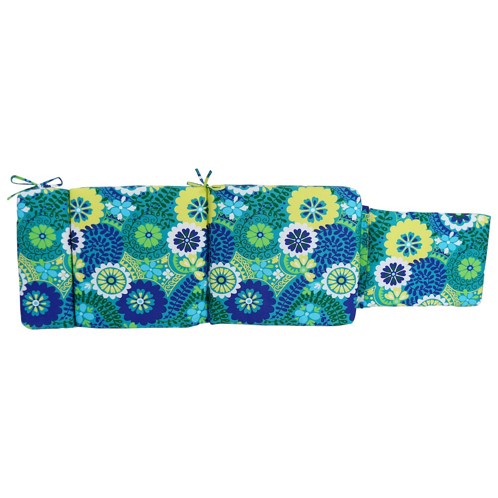 Steamer Deck Outdoor Lounger Cushion. Picture 2
