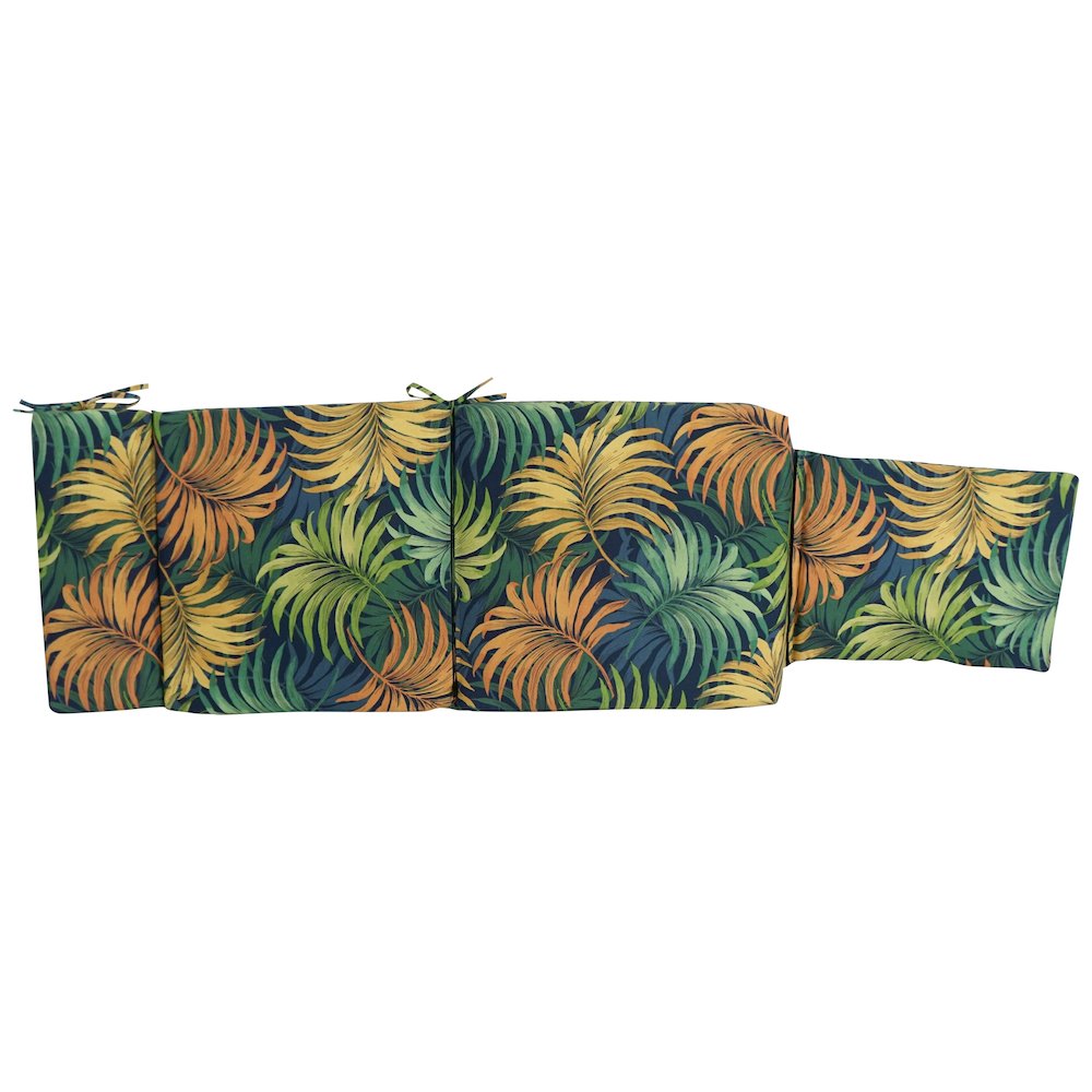 Steamer Deck Outdoor Lounger Cushion. Picture 2