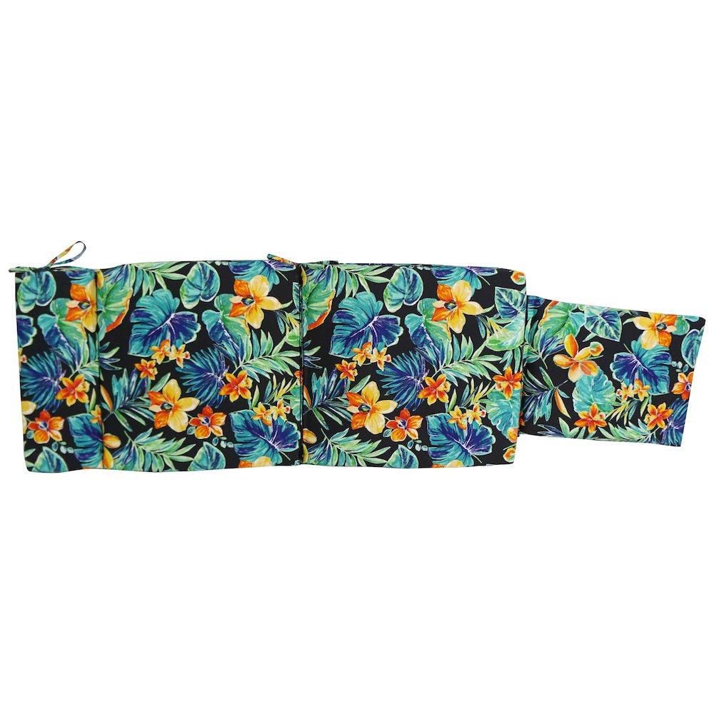 Steamer Deck Outdoor Lounger Cushion. Picture 2