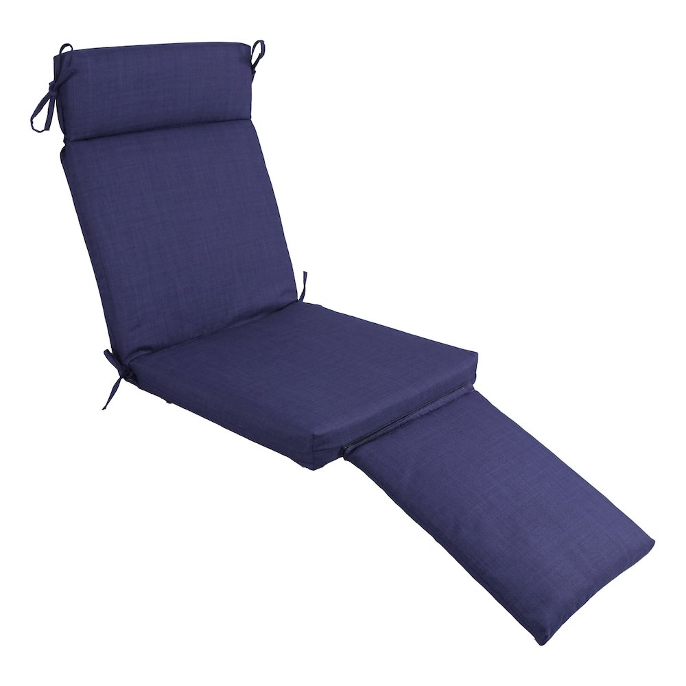 All-weather Outdoor Steamer Deck Lounger Cushion. Picture 1