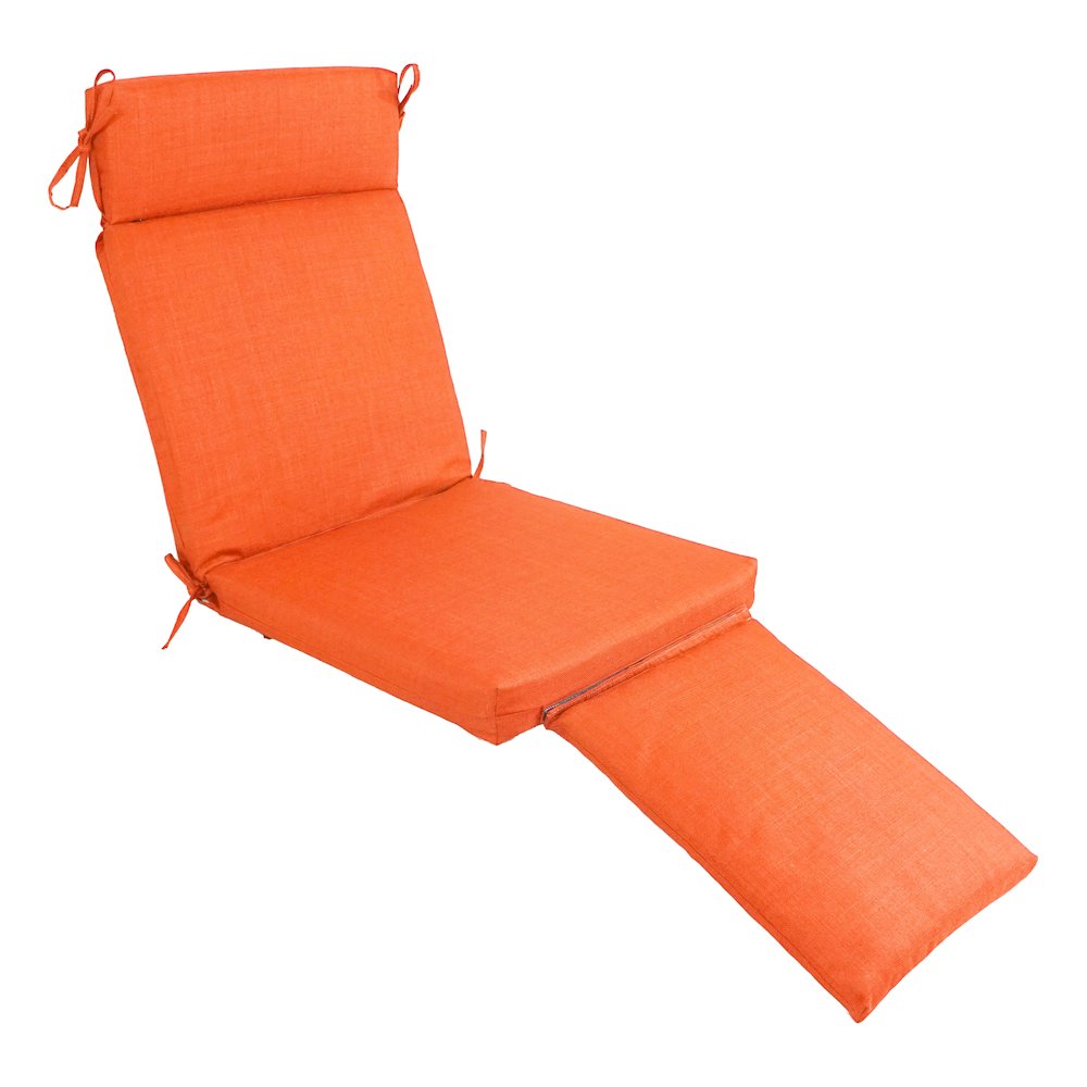 All-weather Outdoor Steamer Deck Lounger Cushion. Picture 1
