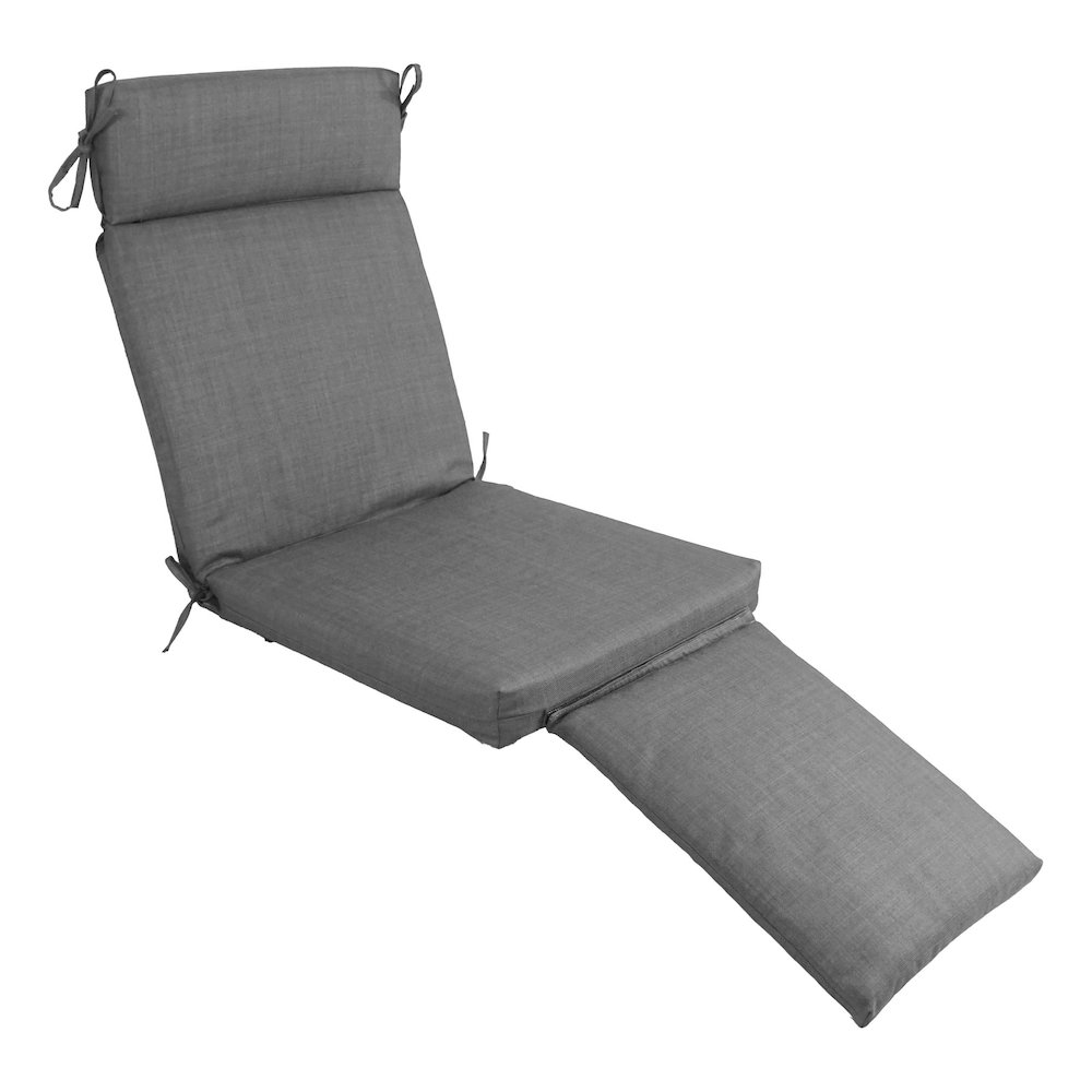 All-weather Outdoor Steamer Deck Lounger Cushion. Picture 1