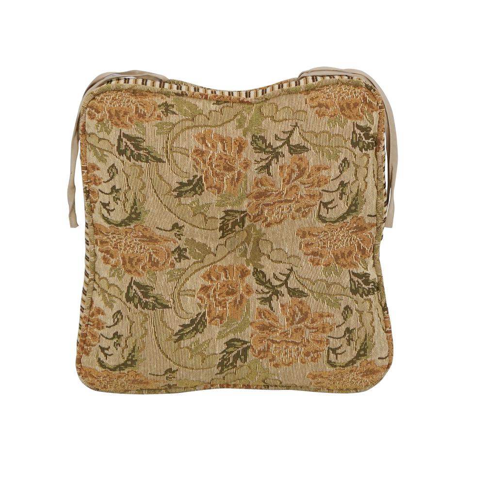 17-inch Premium Tapestry Corded Chair Cushions (Set of 2) CO-917X17CD-S2-COTP-1. Picture 2