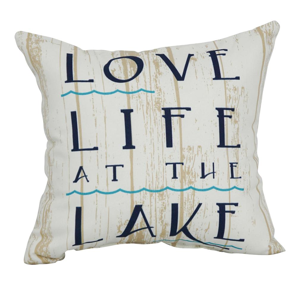 Spun Polyester 17-inch Outdoor Throw Pillows (Set of 2) CO-JO15-04-S2. Picture 2