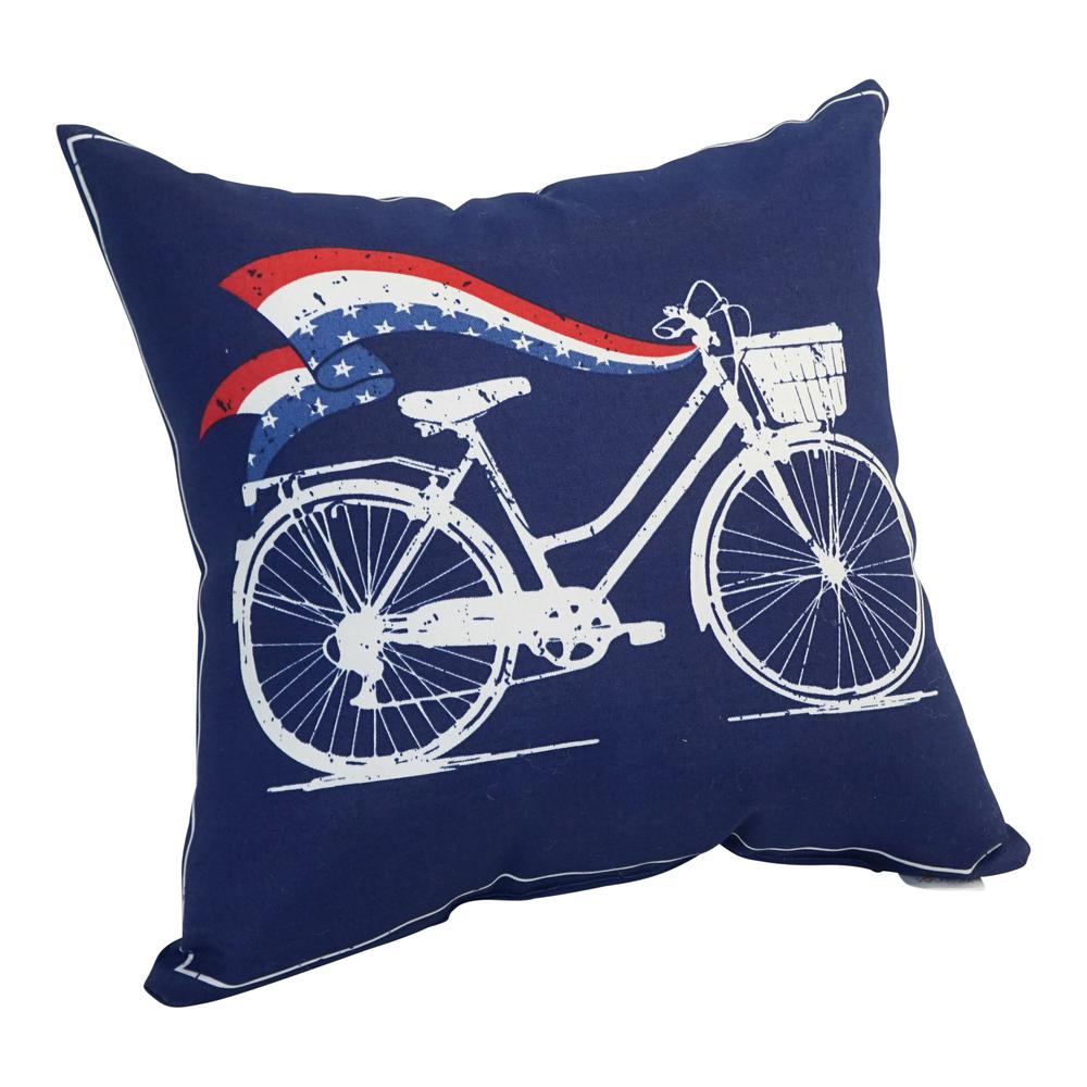 Spun Polyester 17-inch Double-sided Outdoor Throw Pillow  CO-JO18-DS-05-S1. Picture 1