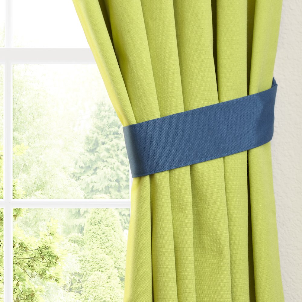 108-inch by 52-inch Two-Tone Twill Reversible Drapery Panels (Set of 2). Picture 2