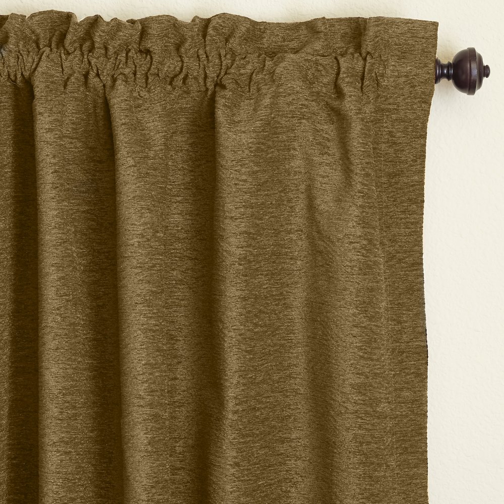 108-inch by 52-inch Jacquard Chenille Drapery Panels (Set of 2). Picture 3