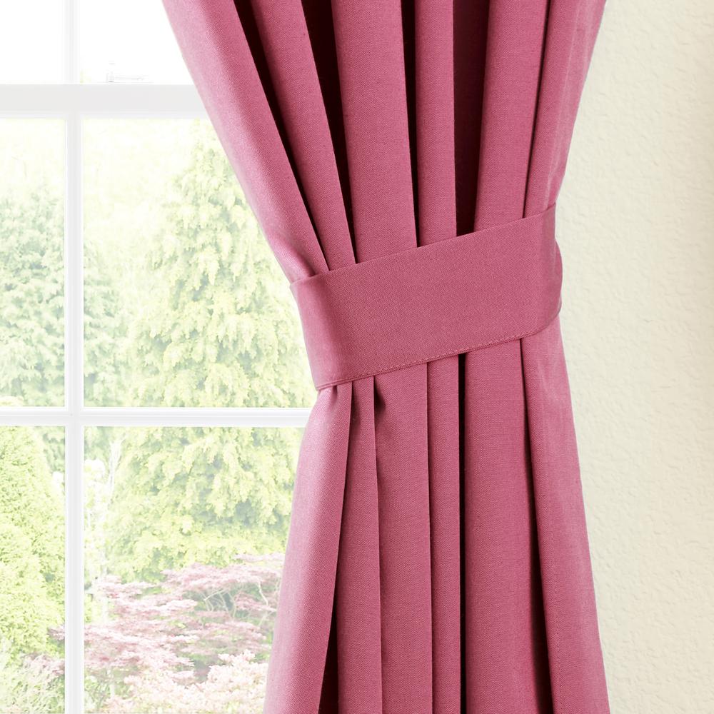 Blazing Needles 108-inch by 52-inch Twill Curtain Panels (Set of 2). Picture 2