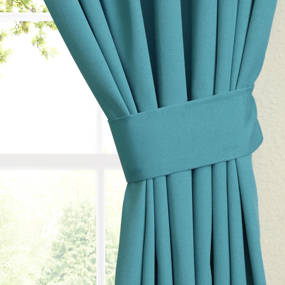 Blazing Needles 63-inch by 52-inch Twill Curtain Panels (Set of 2). Picture 2
